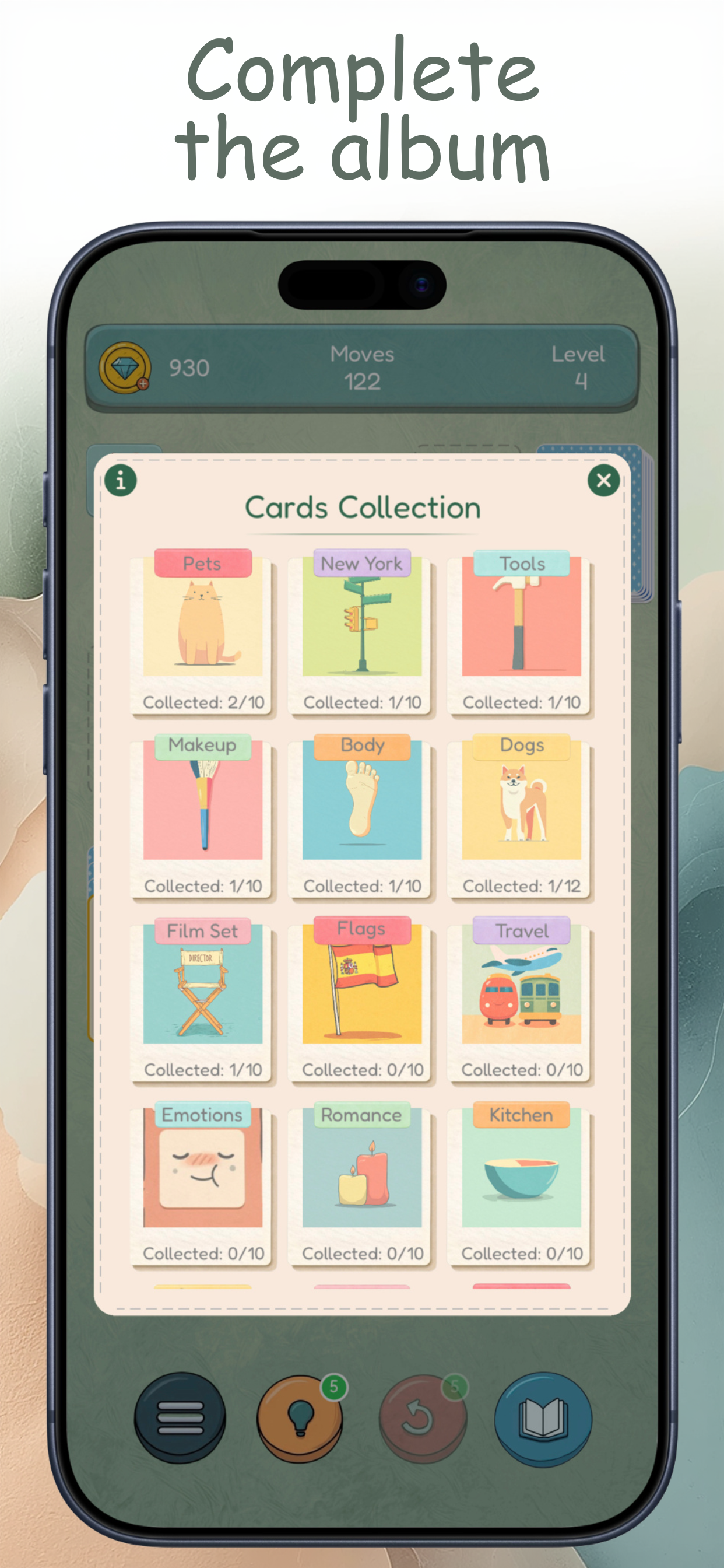 Complete the Album - Solitaire Pictures