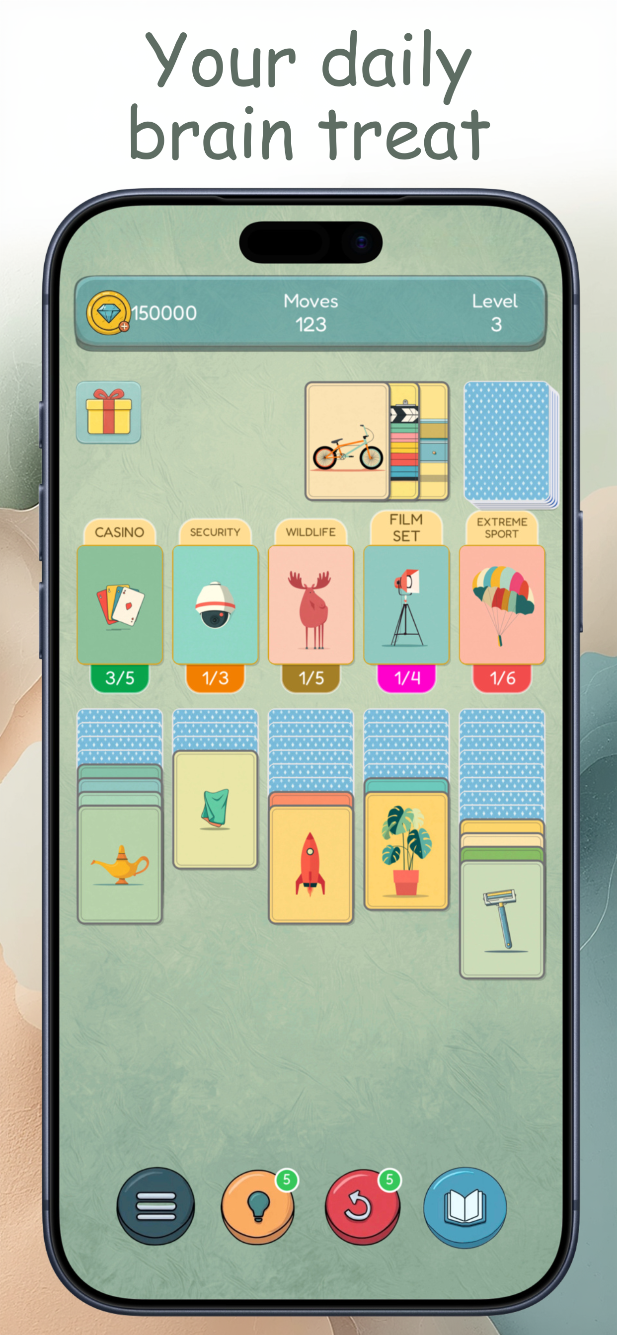 Your Daily Brain Treat - Solitaire Pictures